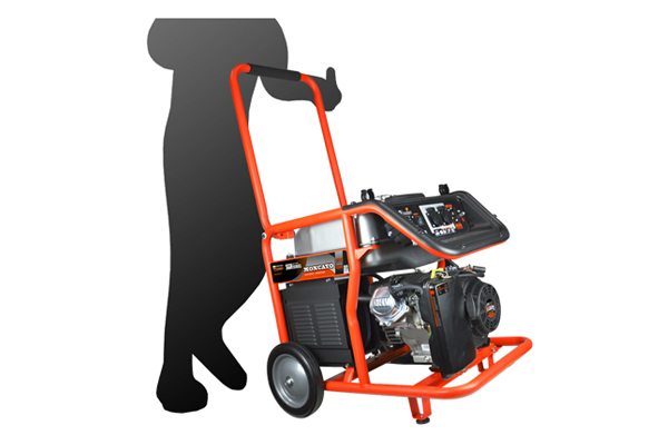 Генератор бензиновый GENERGY GORBEA 2,2 кВт., 1-фазный, колеса (240222090) GENERGY - фото 7