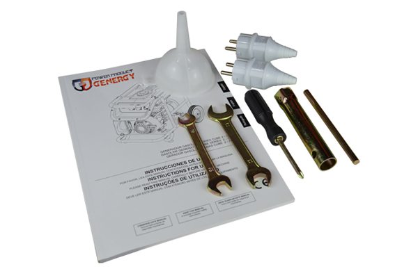 Генератор бензиновый GENERGY GORBEA 2,2 кВт., 1-фазный, колеса (240222090) GENERGY - фото 9