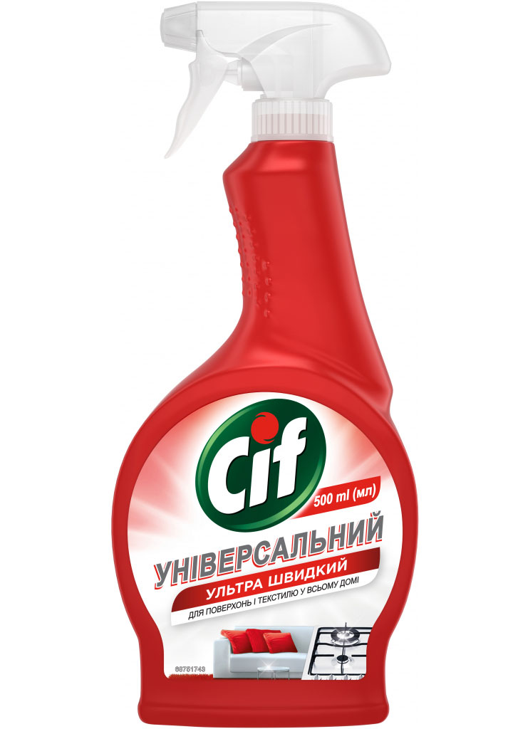 Чистящий спрей, 500мл., универс ультра быстрый CIF - фото 2