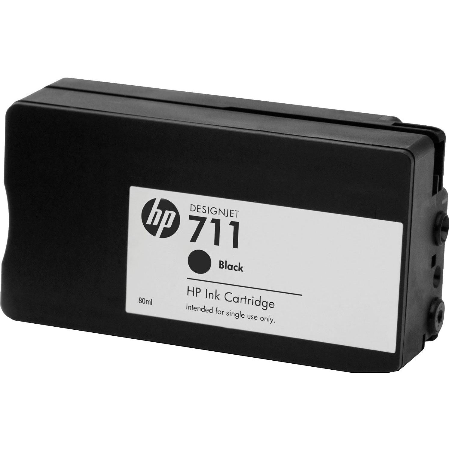 Картридж для струйных устройств HP DesignJet T120/T520, HP 711 (CZ133A), 80ml., Black ориг., черн. HP - фото 1