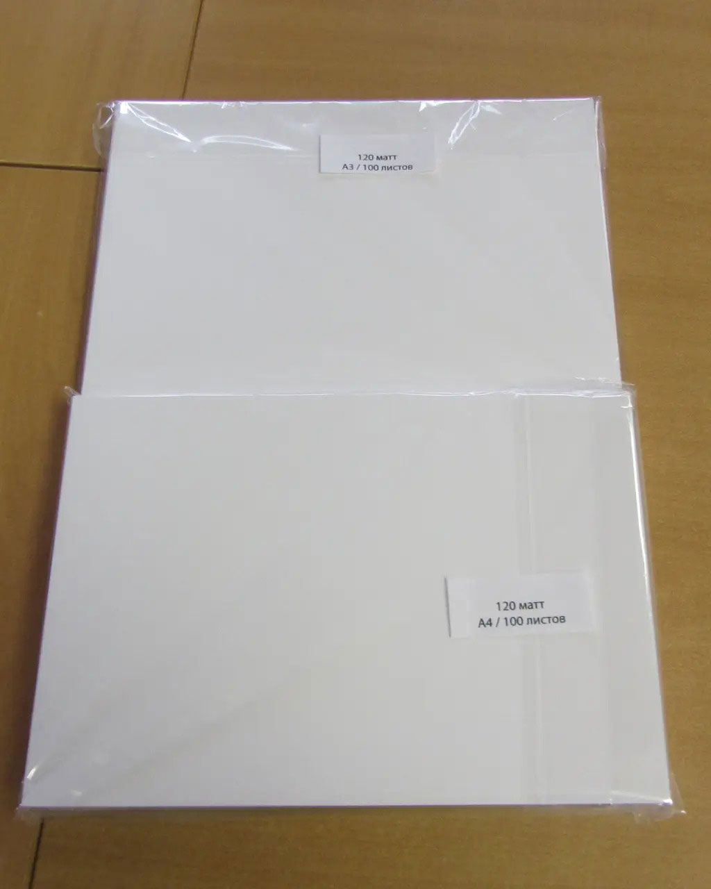 Фотопапір матовий А4, 120г/м2, 100арк. PaperShop - фото 1