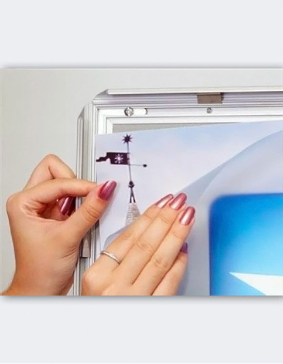 Стійка-покажчик з Click-Системою А3, висота 120см., основа 40см. Україна - фото 3