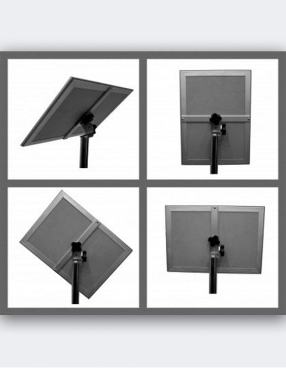 Стійка-покажчик з Click-Системою А3, висота 120см., основа 40см. Україна - фото 4