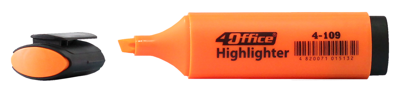 Маркер текстовий 4-109, 1-5мм., набір 6шт./уп. 4Office - фото 5