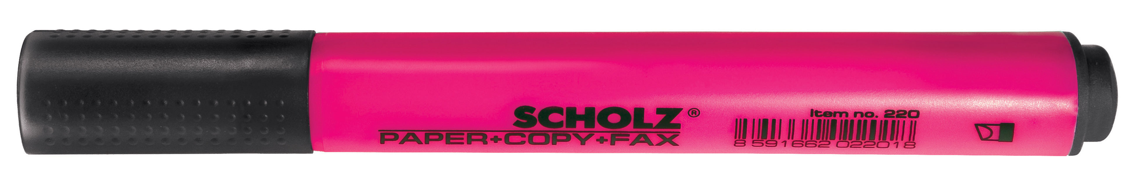 Маркер текстовый 220, 1-4мм., розов. Scholz - фото 3