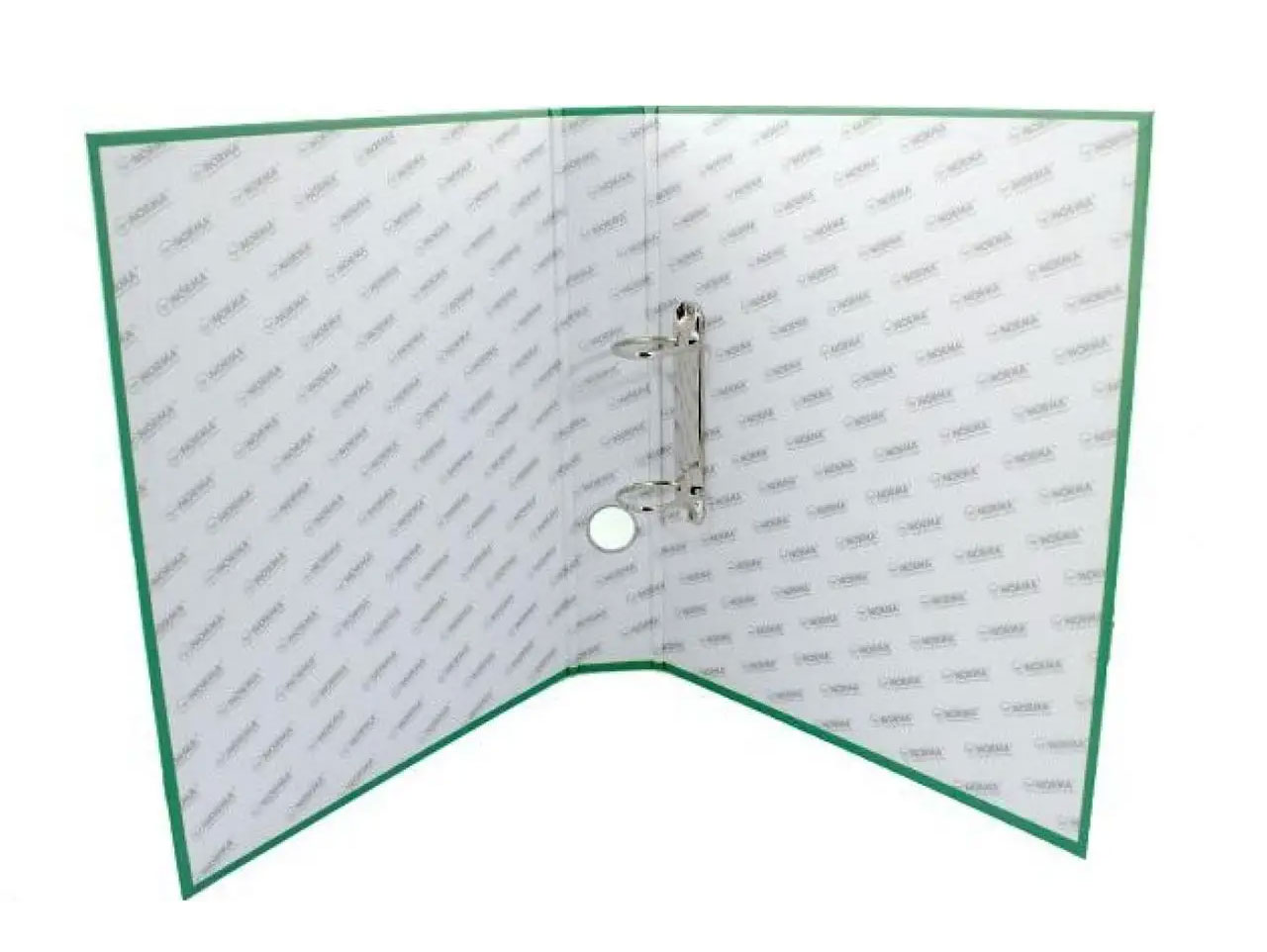 Папка А4, 50мм., 2кольца (PVC), зелен. NORMA - фото 3