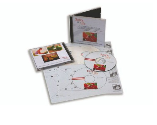 Наклейки Labels CD Colour 100л./уп., для цветной лазерной печати, глянцевые (003R97516) XEROX - фото 2