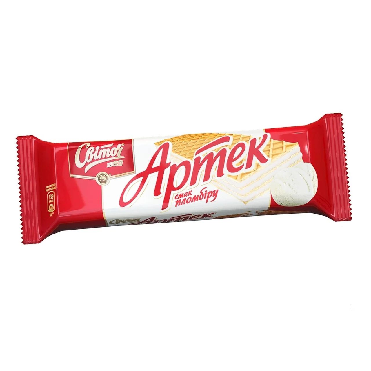 Вафли Артек Пломбир, 71гр. Свиточ - фото 1