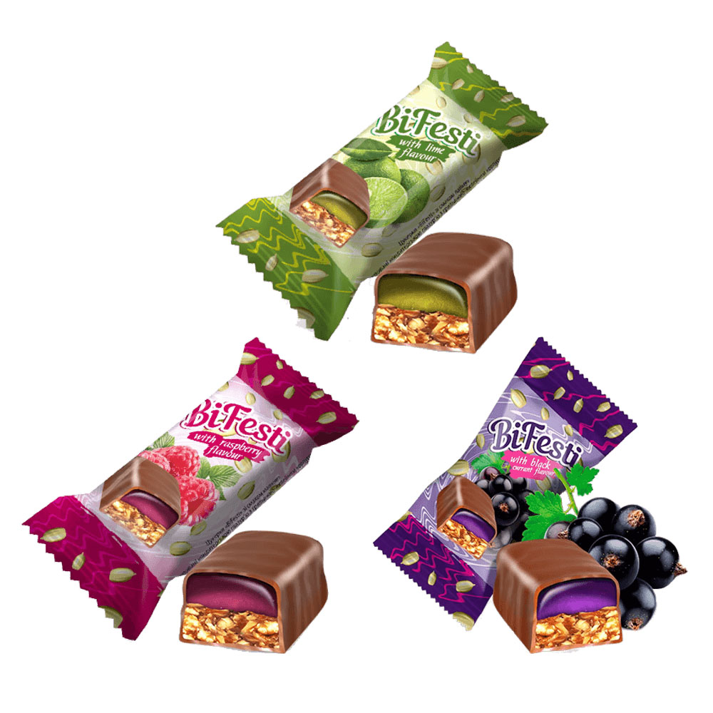 Конфеты BiFesti смородина, 2,5кг. Лукас - фото 2