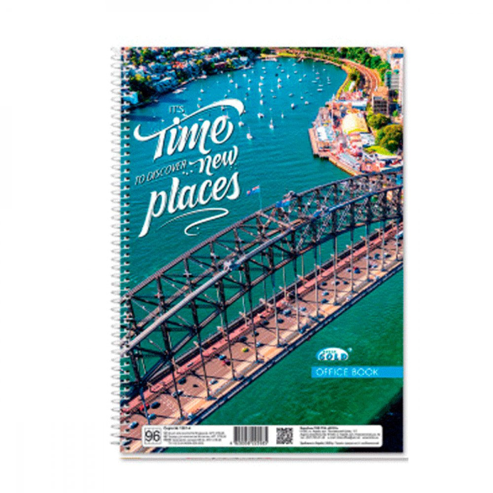 Тетрадь на спирали А4, 60л., клетка, мягкая обложка Бриск - фото 3