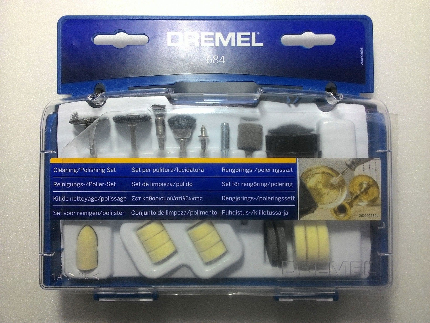 Набор оснасток Dremel для очистки, 20 единиц (2.615.068.4JA) Dremel - фото 2