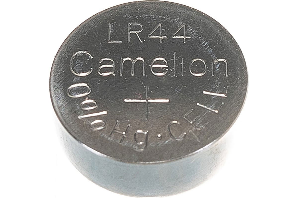 Батарейка AG13 (LR44, G13, A76, SR44W, GP76A, V357, GPA76, 1154), 1,5V, 10шт./уп. Camelion - фото 1