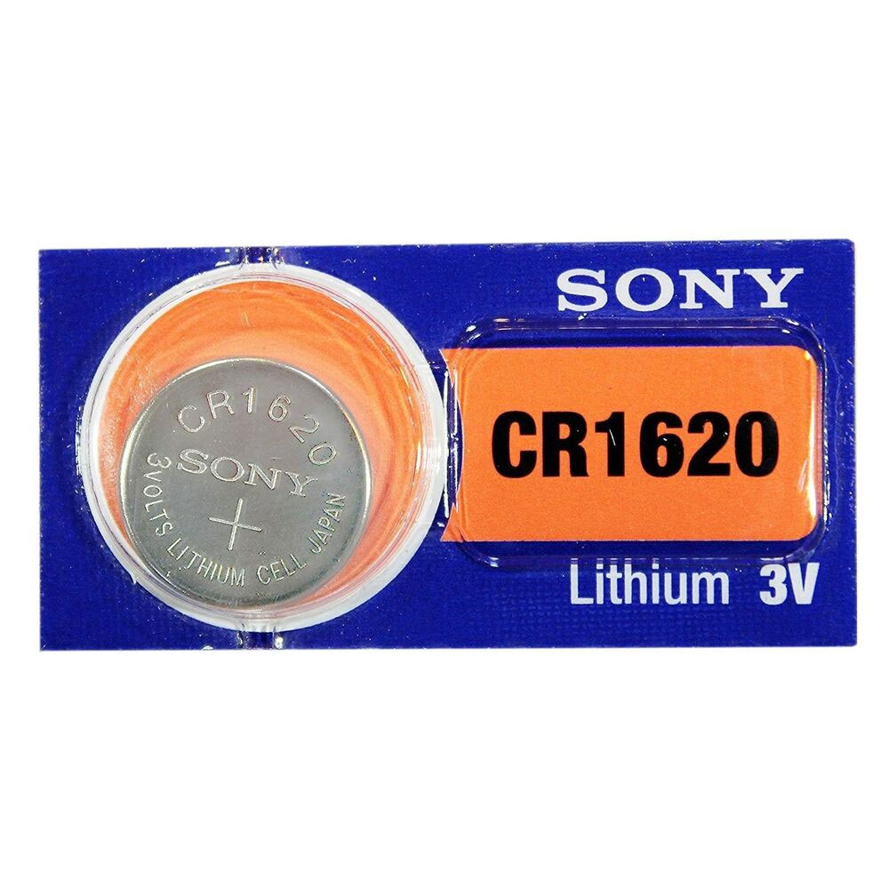Батарейка CR1620 (ECR1620, DL1620, 5009LC, SB-T17), 16,0х2,00мм., 3V Sony - фото 1