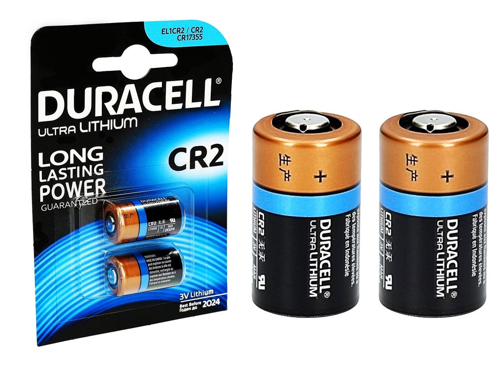 Батарейка CR2 Ultra 3V, 2шт/уп. Duracell - фото 1