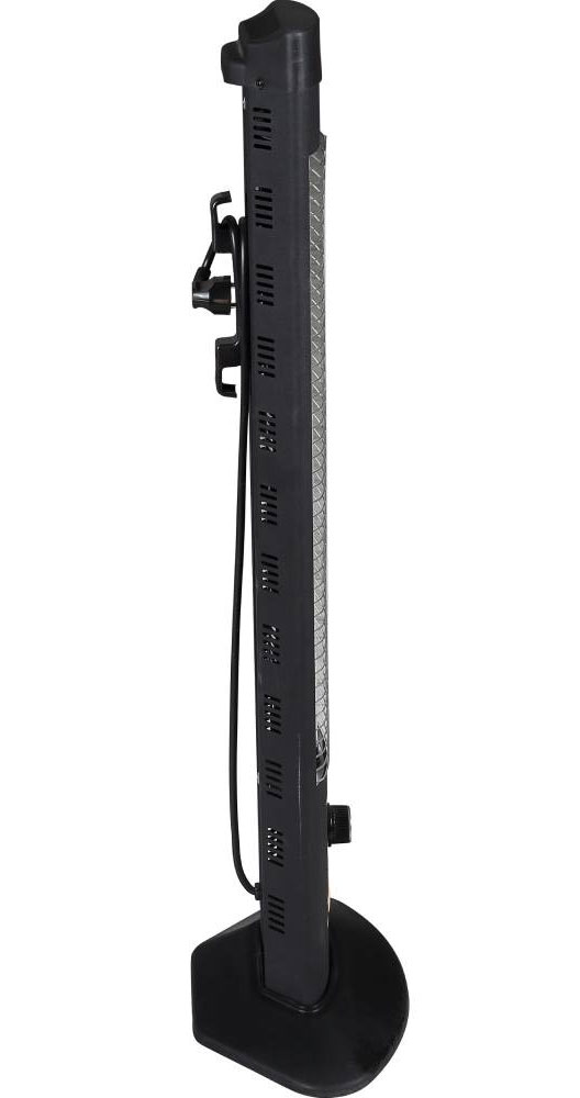 Обігрівач інфрачервоний ECO Term 2000, підлоговий, вертикальний, чорн. UFO - фото 2