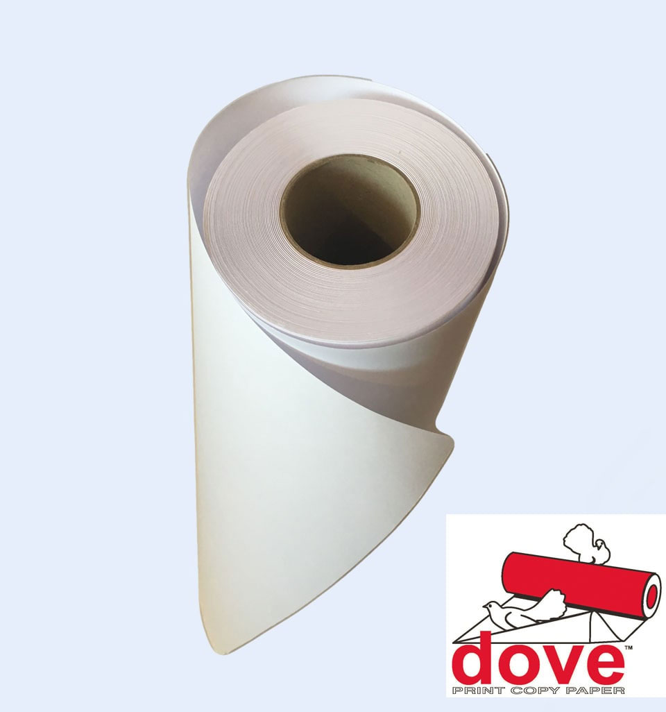 Папір рулонний для плотера 150г./м2., 594мм.(А1)*30м., втулка 50,8мм (2