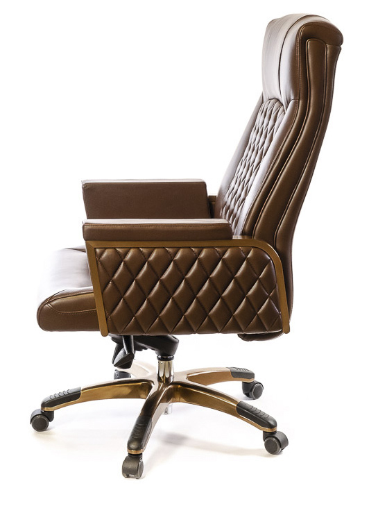 Кресло для руководителя Ридо CH SR, коричн. АКЛАС - фото 5