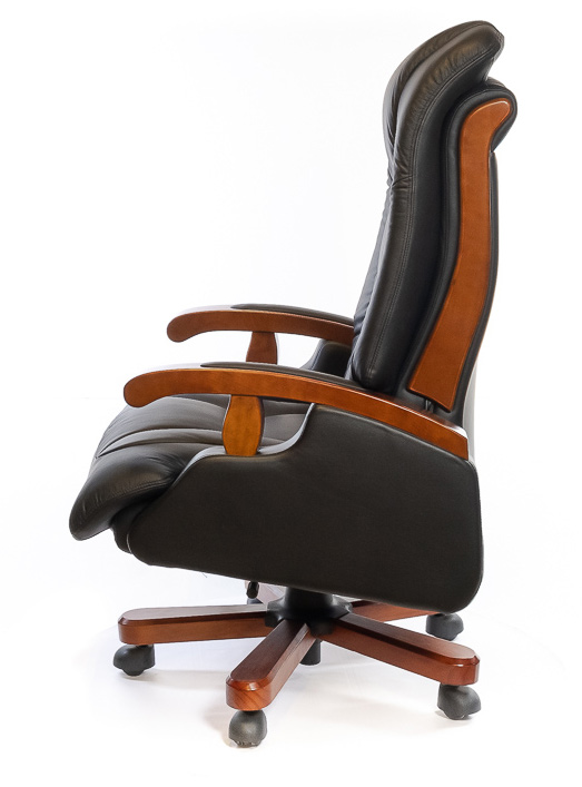 Кресло для руководителя Деваро EX RL, черн. АКЛАС - фото 3