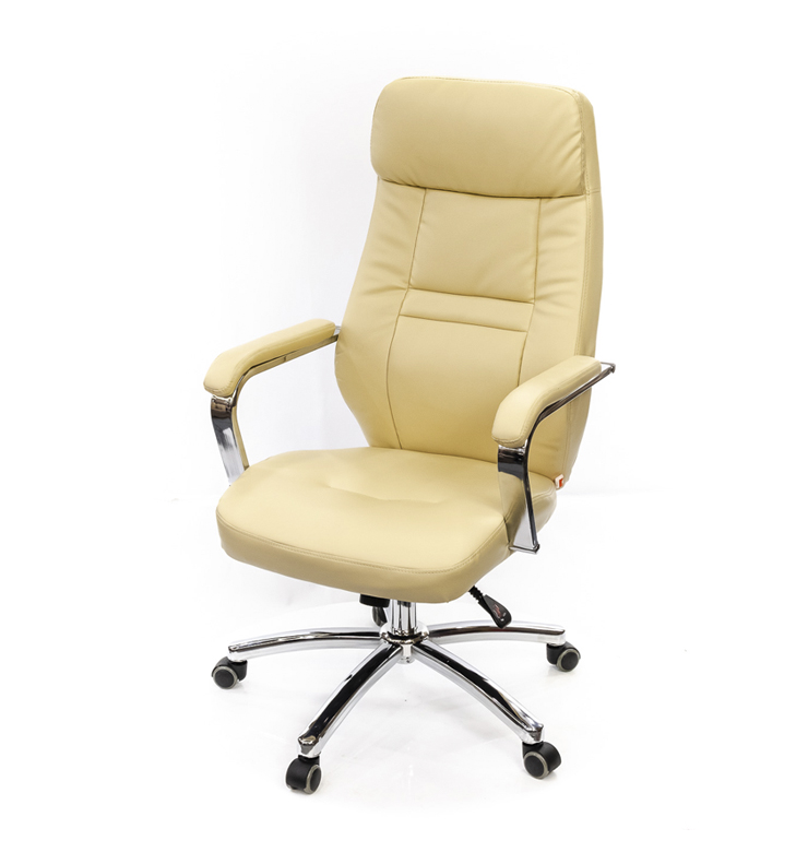 Кресло для руководителя Магнето CH ANF экокожа, беж. АКЛАС - фото 3
