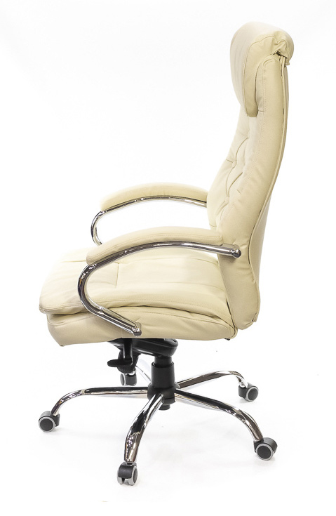 Кресло для руководителя Лацио CH MB, беж. АКЛАС - фото 3