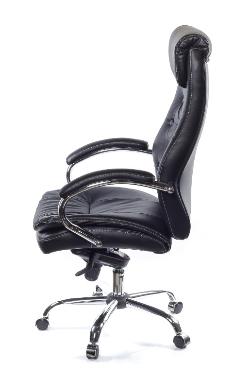 Кресло для руководителя Лацио CH MB, черн. АКЛАС - фото 3