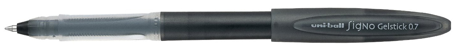 Гелевая ручка Uni-ball Signo Gelstick, 0,7мм., корпус черн., стержень черн. Uni - фото 2