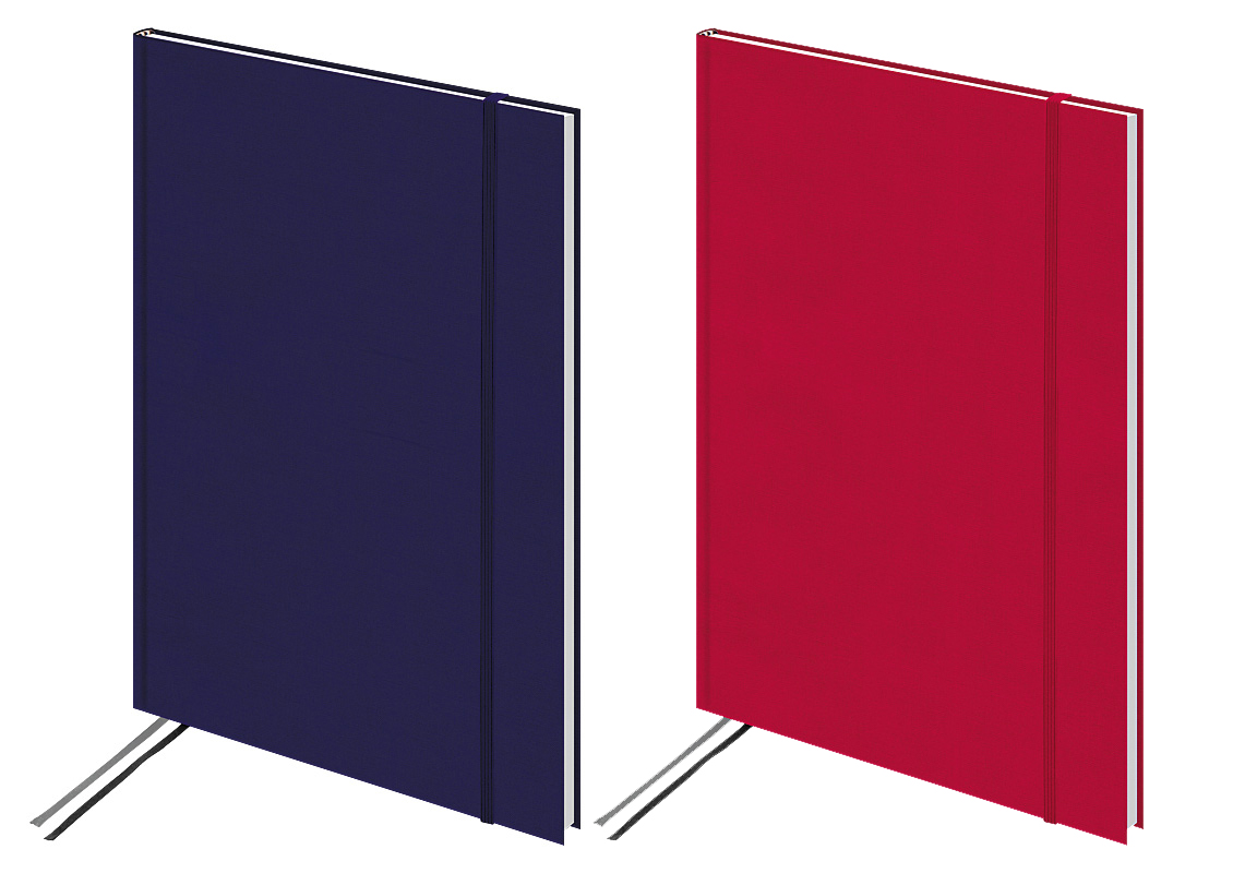 Книга записная А4 Melissa, клетка, красн. Brunnen - фото 1