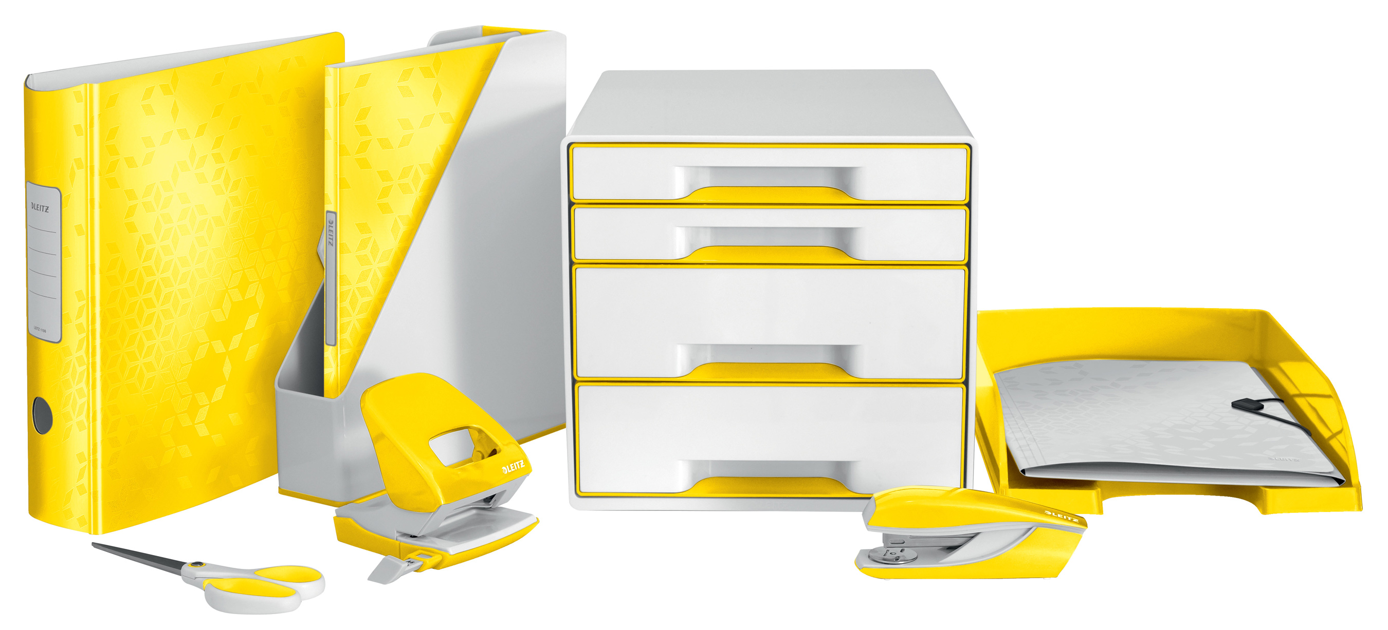 Лоток горизонтальний Wow, металік жовтий LEITZ - фото 3