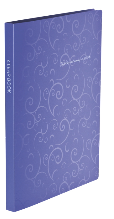 Папка на 20 файлов Barocco, фиолет. BuroMax - фото 2