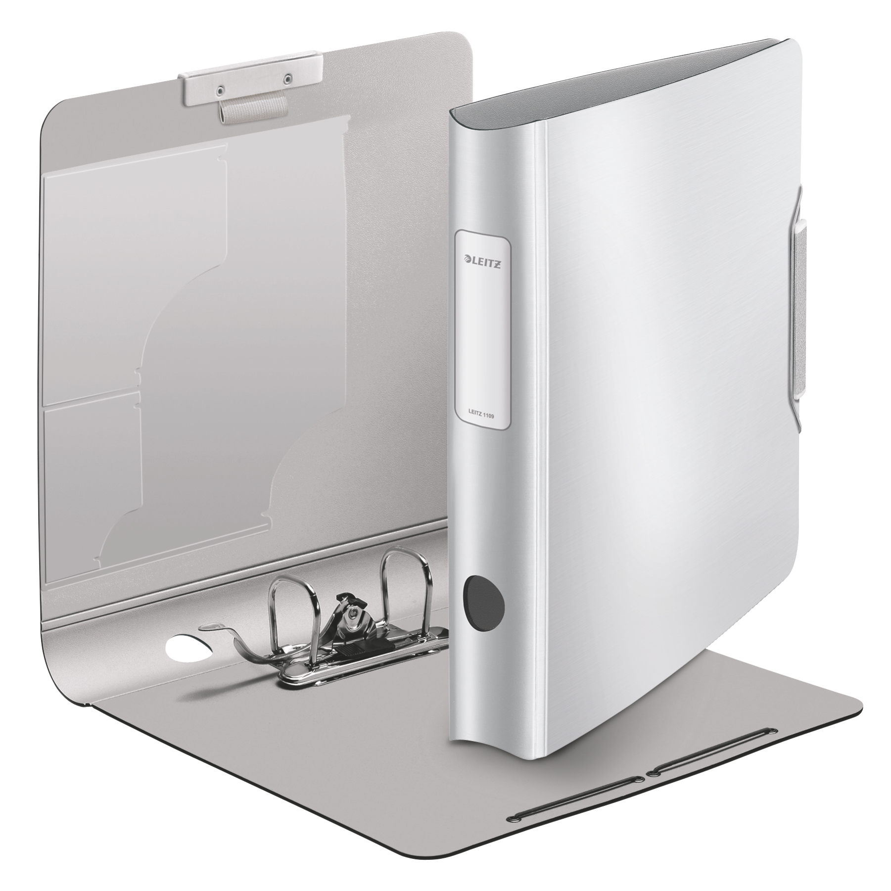 Регистратор 5см. А4 (PP), 180°, Style, арктический бел. LEITZ - фото 5