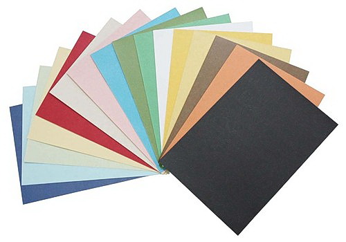 Обкладинки Delta А3, 230г/м2., 100шт./уп., черв. D&Art - фото 1