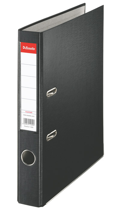Регистратор 5см. А4 (PP), Econom, черн. Esselte - фото 2