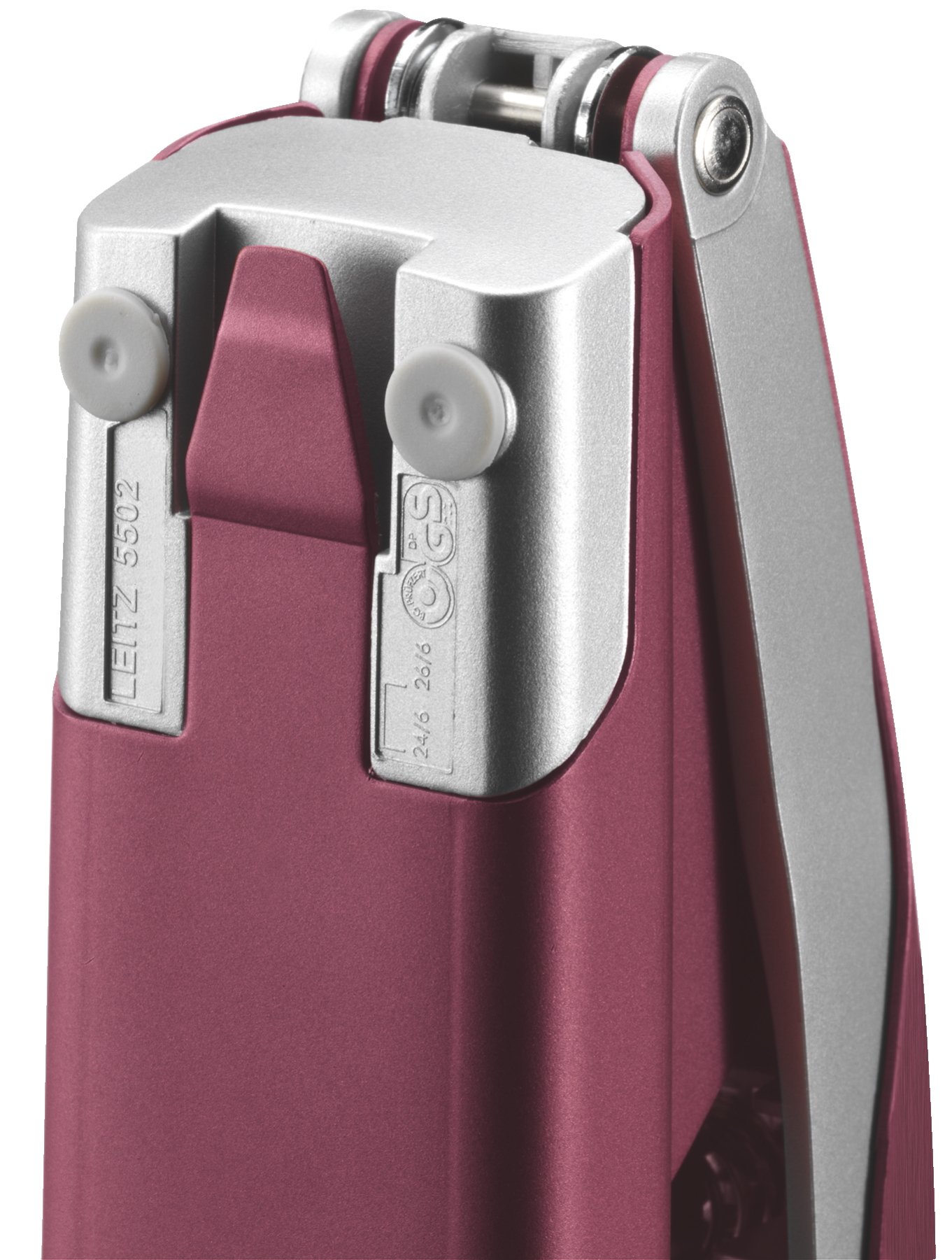 Степлер 24/6, 30л., NeXXt Style, гранатовый красн. LEITZ - фото 3