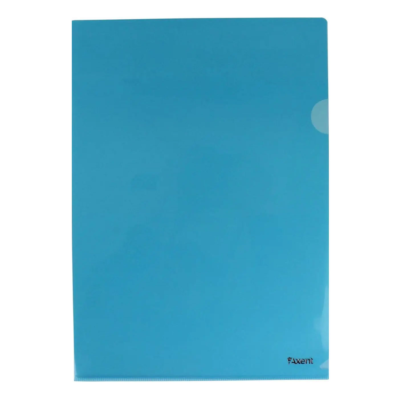 Папка-куток глянсова, 170мкм, 10шт./уп., син. Axent - фото 2