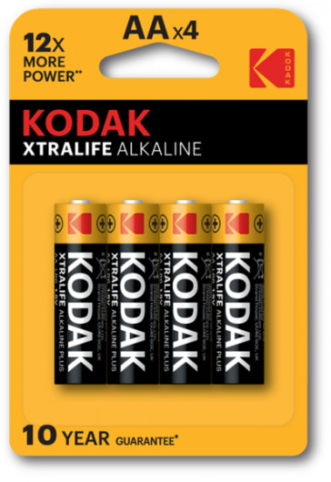 Батарейка LR6 XTRALIFE, 4шт./уп. Kodak - фото 1