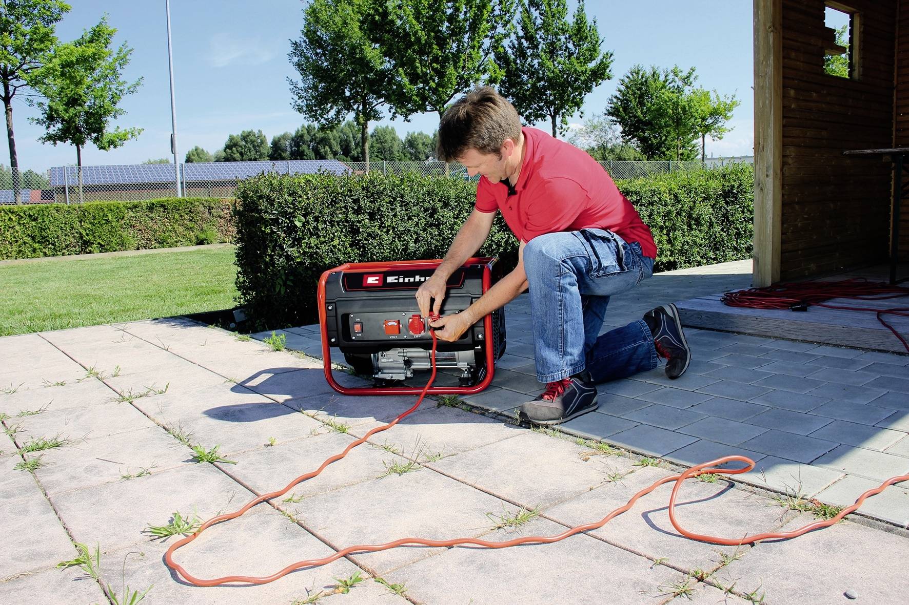 Генератор бензиновый Einhell TC-PG 25/1/E5 2.1/2.4 кВт Einhell - фото 4