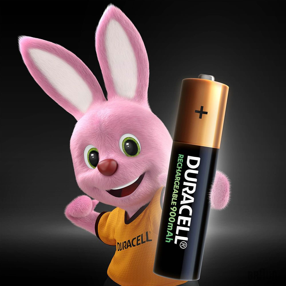Аккумулятор ААА (HR03), ёмкость 900 мАч., 4шт./уп. Duracell - фото 2