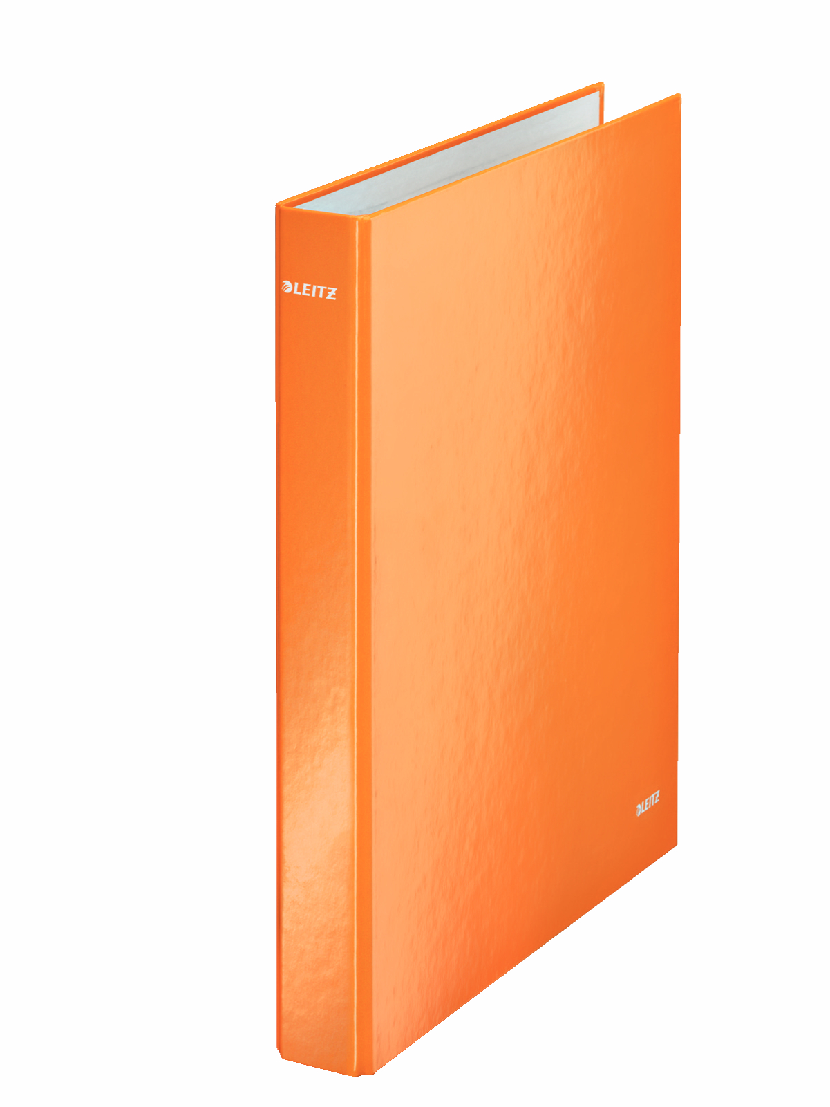 Папка А4+ 2,5см. 4кільця Wow, метал. син. оранж. LEITZ - фото 1