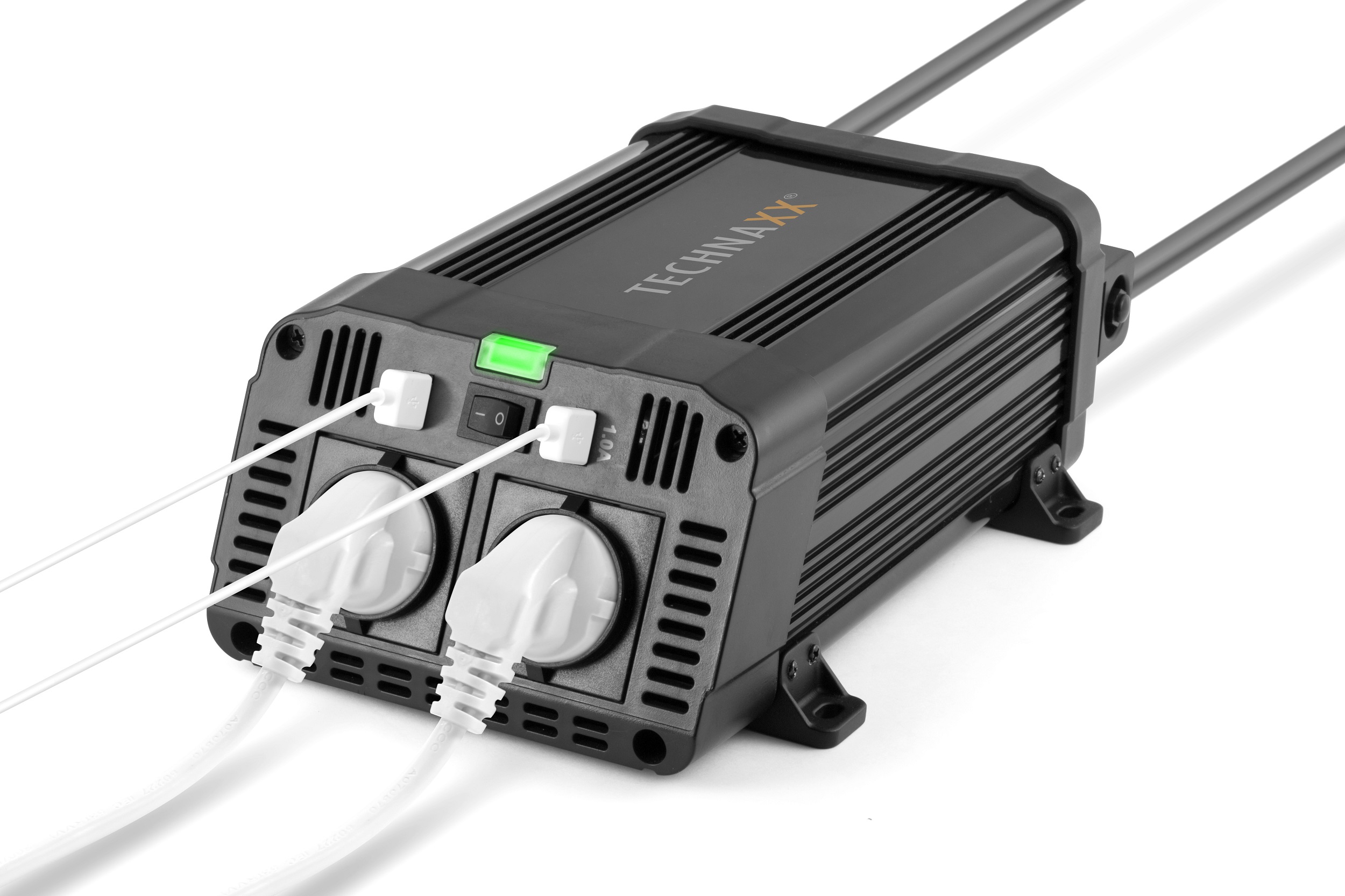 Инвертор автомобильный Technaxx TE16 1200/2400Вт, DC-12В/AC-230В (4753) TECHNAXX - фото 1