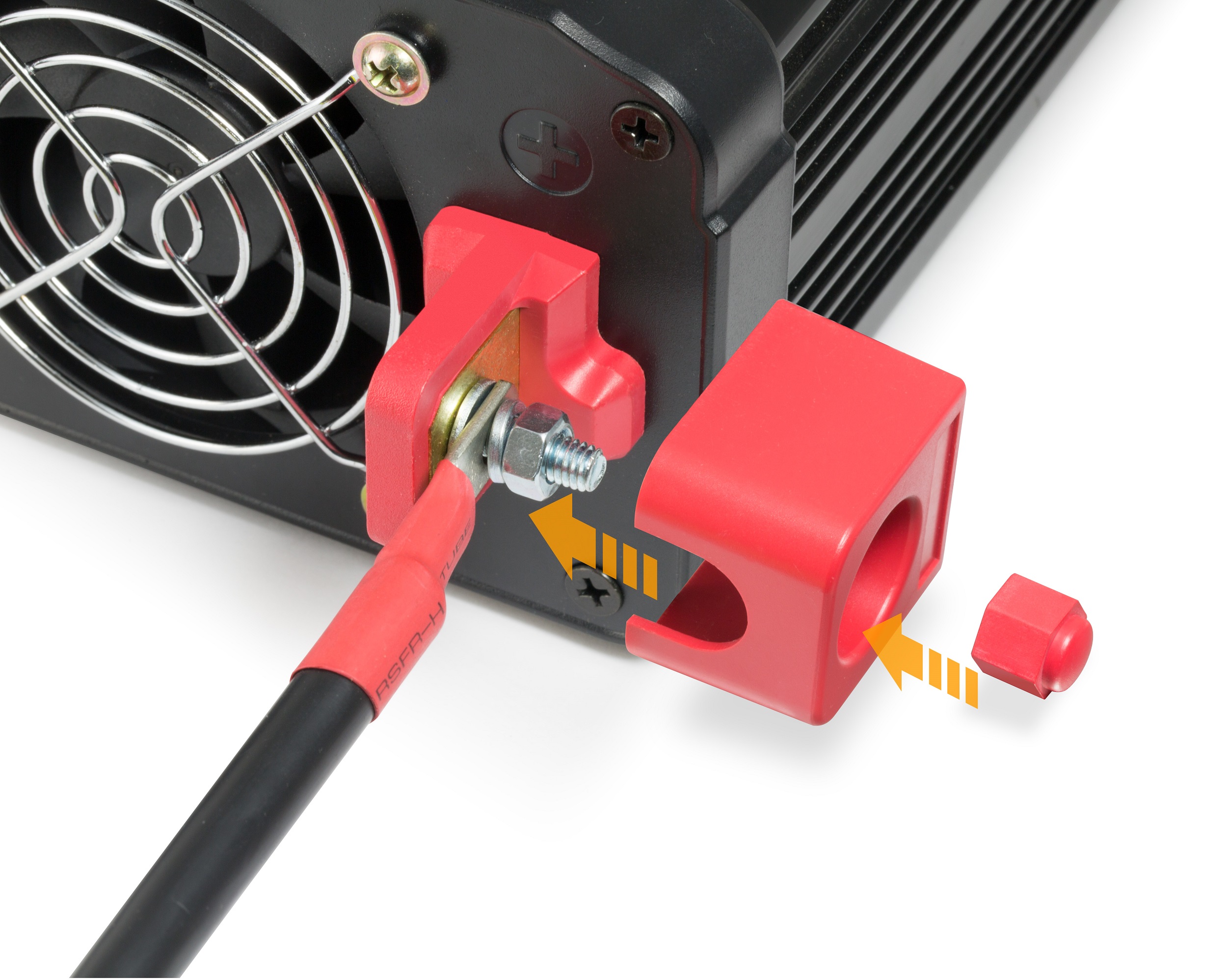 Инвертор автомобильный Technaxx TE16 1200/2400Вт, DC-12В/AC-230В (4753) TECHNAXX - фото 2