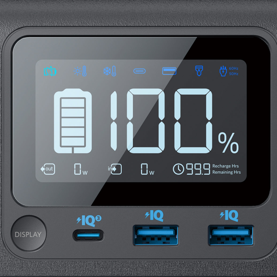 Зарядна станція ANKER 521 PowerHouse-256Wh/AC-200W/USB-C-60W/2xUSB/1xCar/MPPT LiFePo (A1720311) ANKER - фото 9