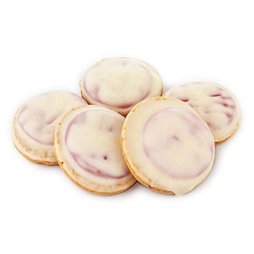 Печиво Галіція з апельсиновим смаком в білій глазурі, 1,5кг. Жако - фото 1