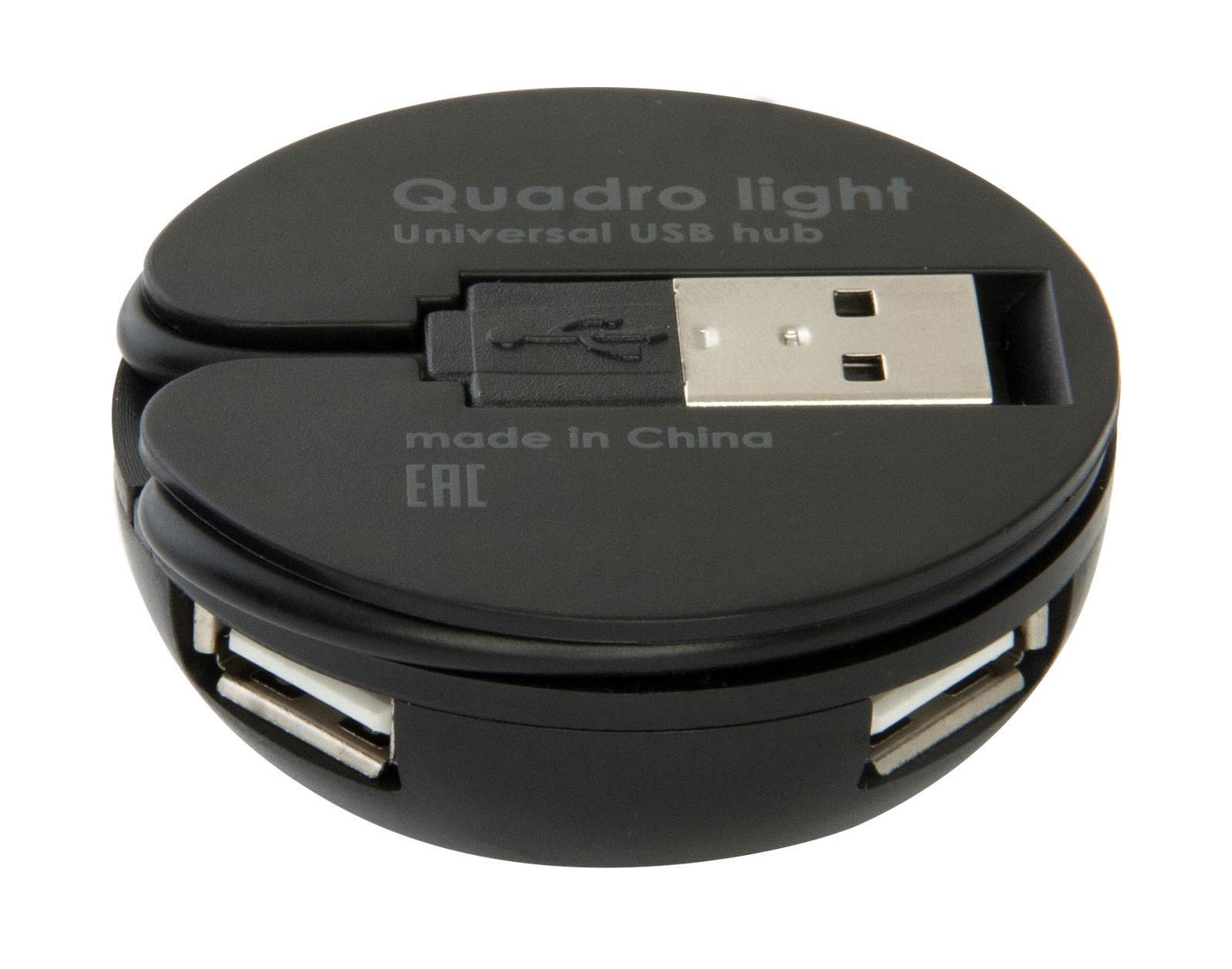Хаб (концентратор) 4 портовый USB 2.0, QUADRO Light Defender - фото 2