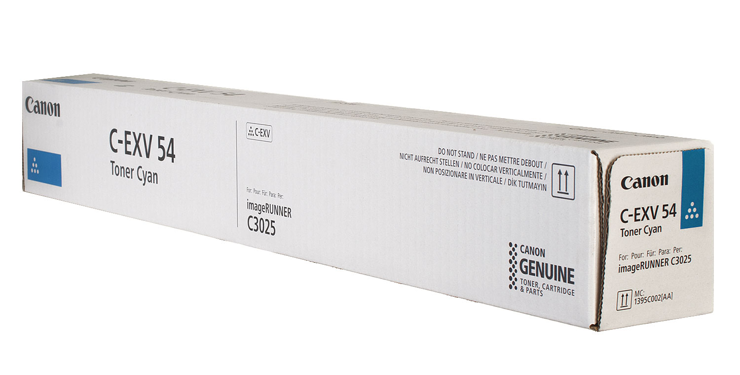 Тонеркартрідж для Canon C-EXV54 для iRC3025 (1395C002) ~8500 стор@6% (А4) Cyan Canon - фото 1