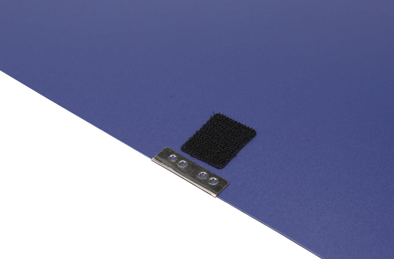 Папка-бокс на липучке А4, 36мм., син. Axent - фото 4