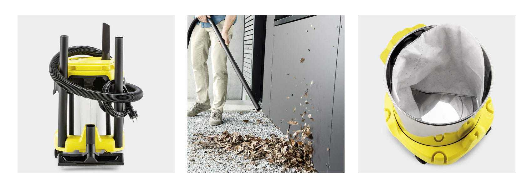 Пылесос хозяйственный WD 2 Plus S V-15/4/18 ( WD 2 Premium) Kaercher - фото 2