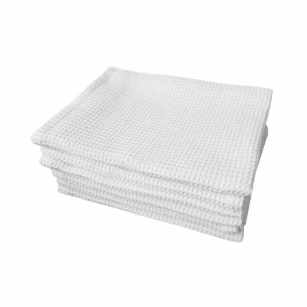 Рушник вафельний, 45*75см. Люкс, біл. Україна - фото 1