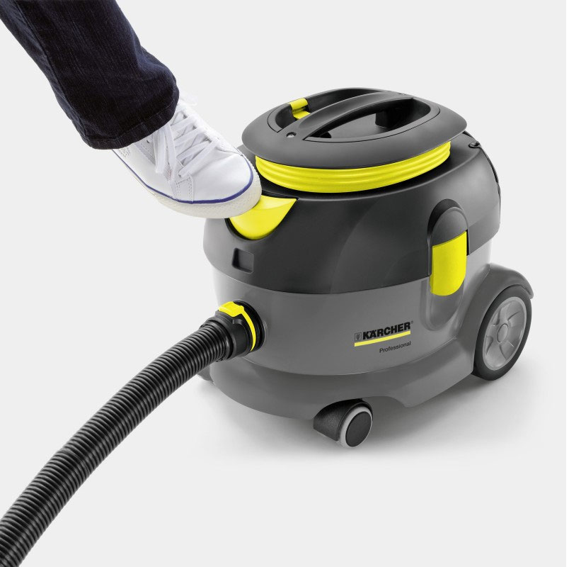 Пылесос профессиональный для сухой уборки T 12/1 Kaercher - фото 1
