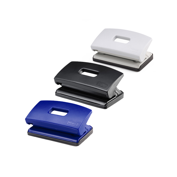 Діркопробивач на 2 отвори, до 10 аркушів С200, син. Novus - фото 1