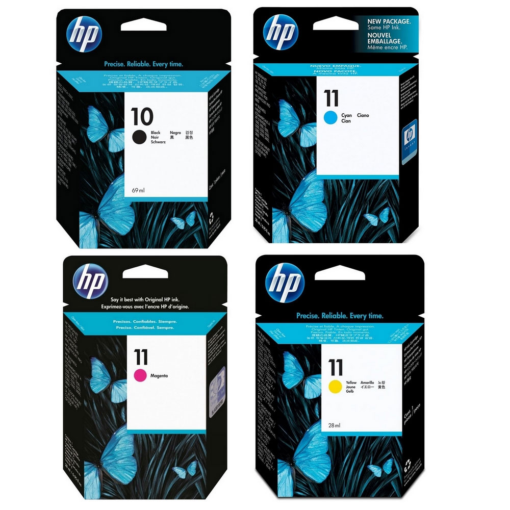 Картридж для струменевих пристроїв HP Business Inkjet 2000/2500 №10 (C4844A), чорний, оригінальний HP - фото 4